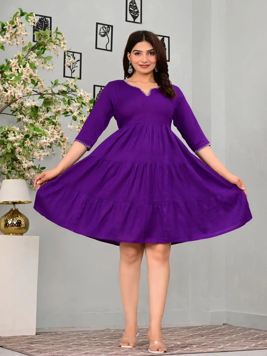 purple dress myntra Buy Athena Purple Ruffled Strapless Asymmetric Hem Maxi Dress - Dresses for Women 25991516