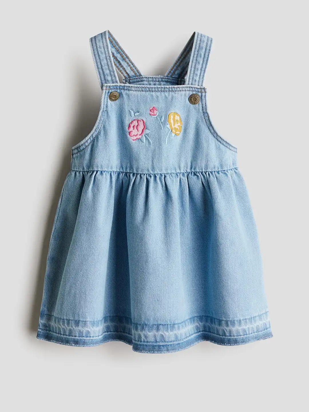 Buy H&M Denim Dungaree Dress - Dresses for Girls 32564817