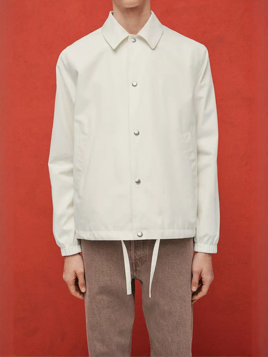 Buy H&M Regular Fit Canvas Coach Jacket - Jackets for Men 32321070
