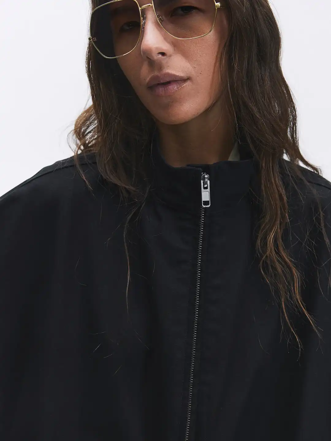 Buy H&M Oversized Canvas Jacket - Jackets for Women 32350424 | Myntra