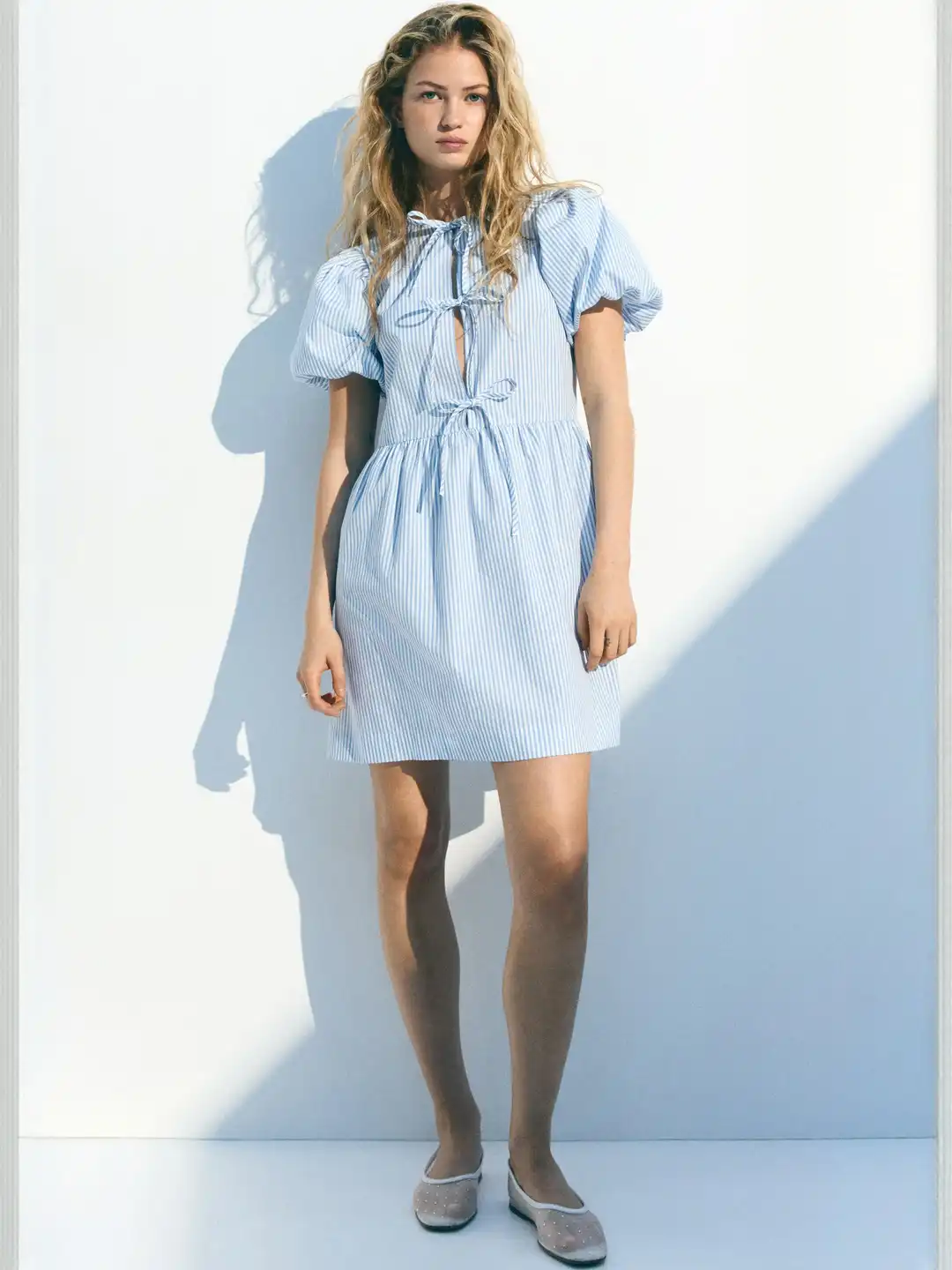 h&m blue striped dress Buy Women Tie-front Puff Sleeves Cotton Fit & Flare - Dresses for Women 36173343 Short halterneck dress in silhouette_dress Keto Blue Cheese Dressing Size:Pre-order 10XL