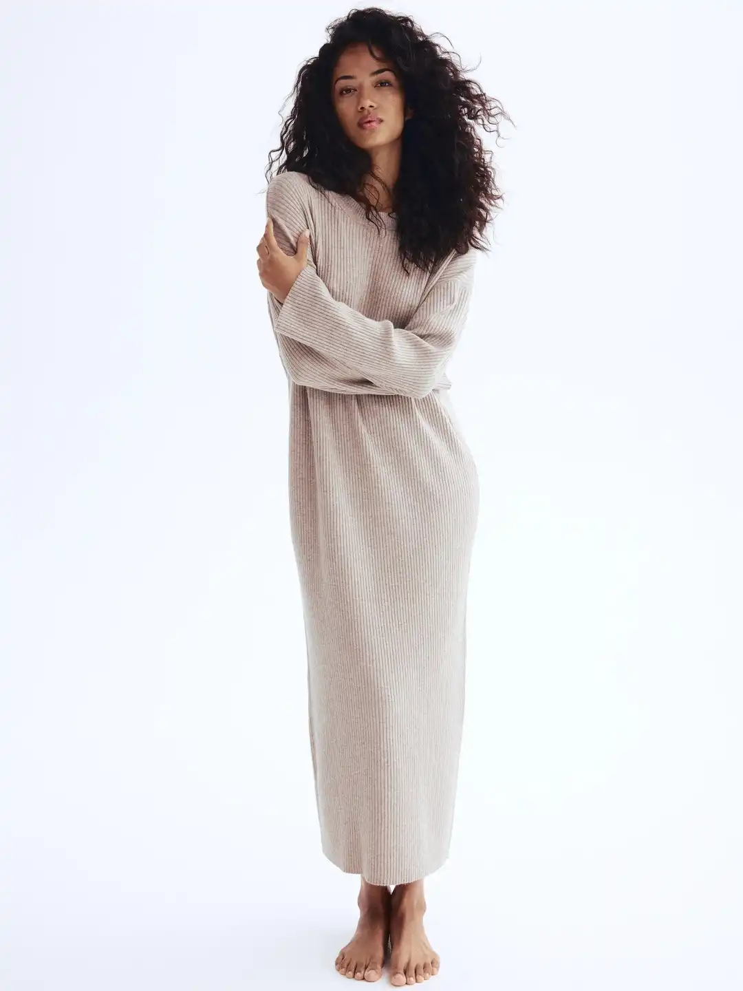 Buy H&M Rib-Knit Dress - Dresses for Women 36547530 | Myntra