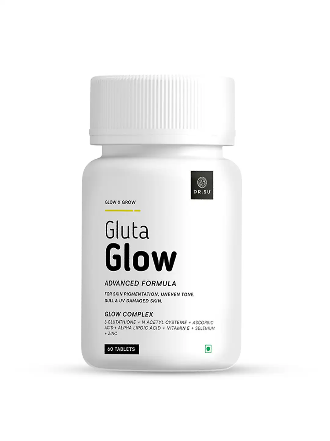 glutathione glow tablets Buy Dr. Su 500 mg L-Glutathione for Radiant Skin - 60 Tablets - Skin Supplements for Unisex 31387510 tiered-discounts Luxcent Glutathione Capsules, Anti-Aging, Weight:25.00 Gram