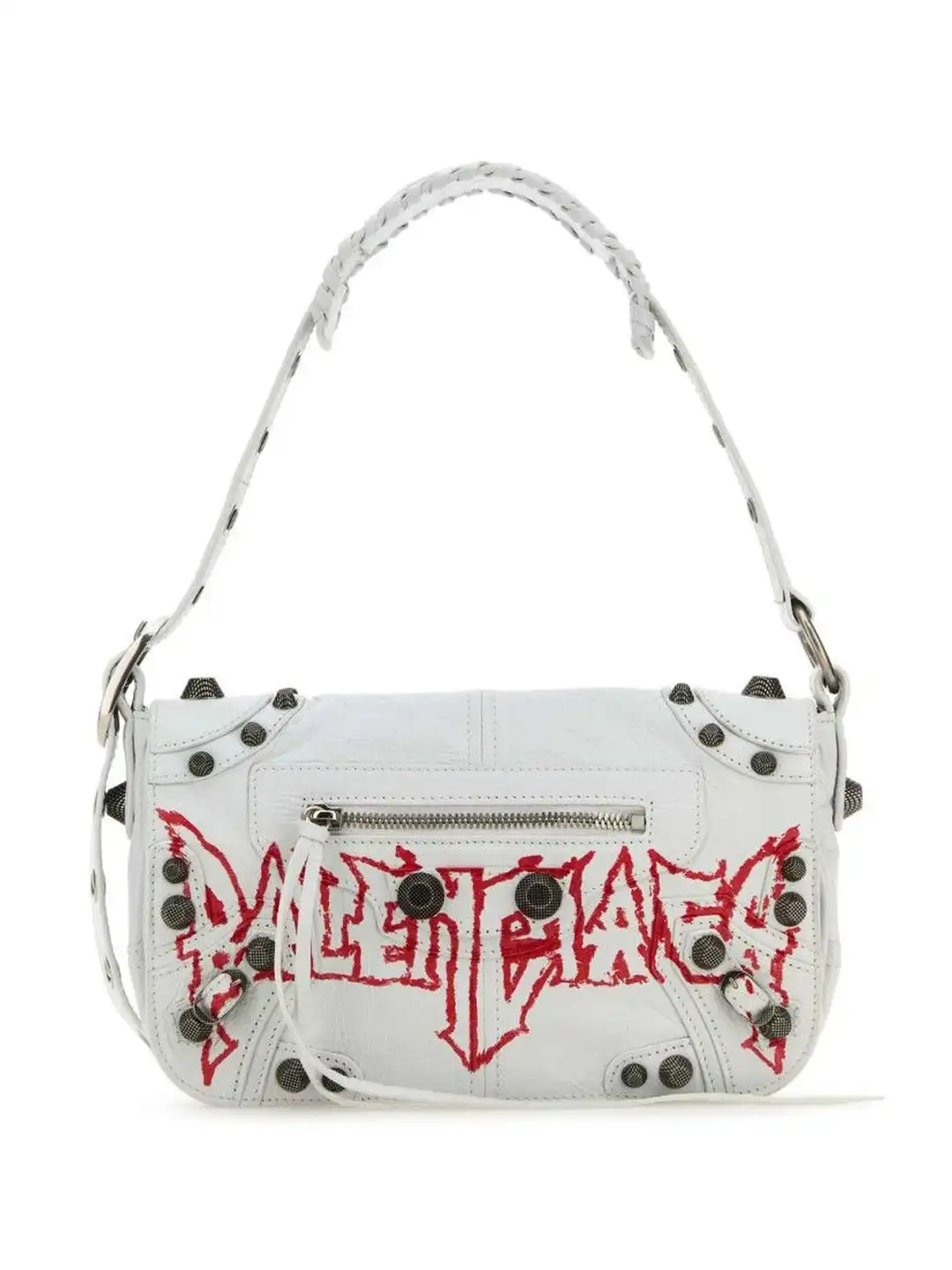 Buy White Le Cagole Xs Diy Metal Shoulder Bag - Handbags for Men