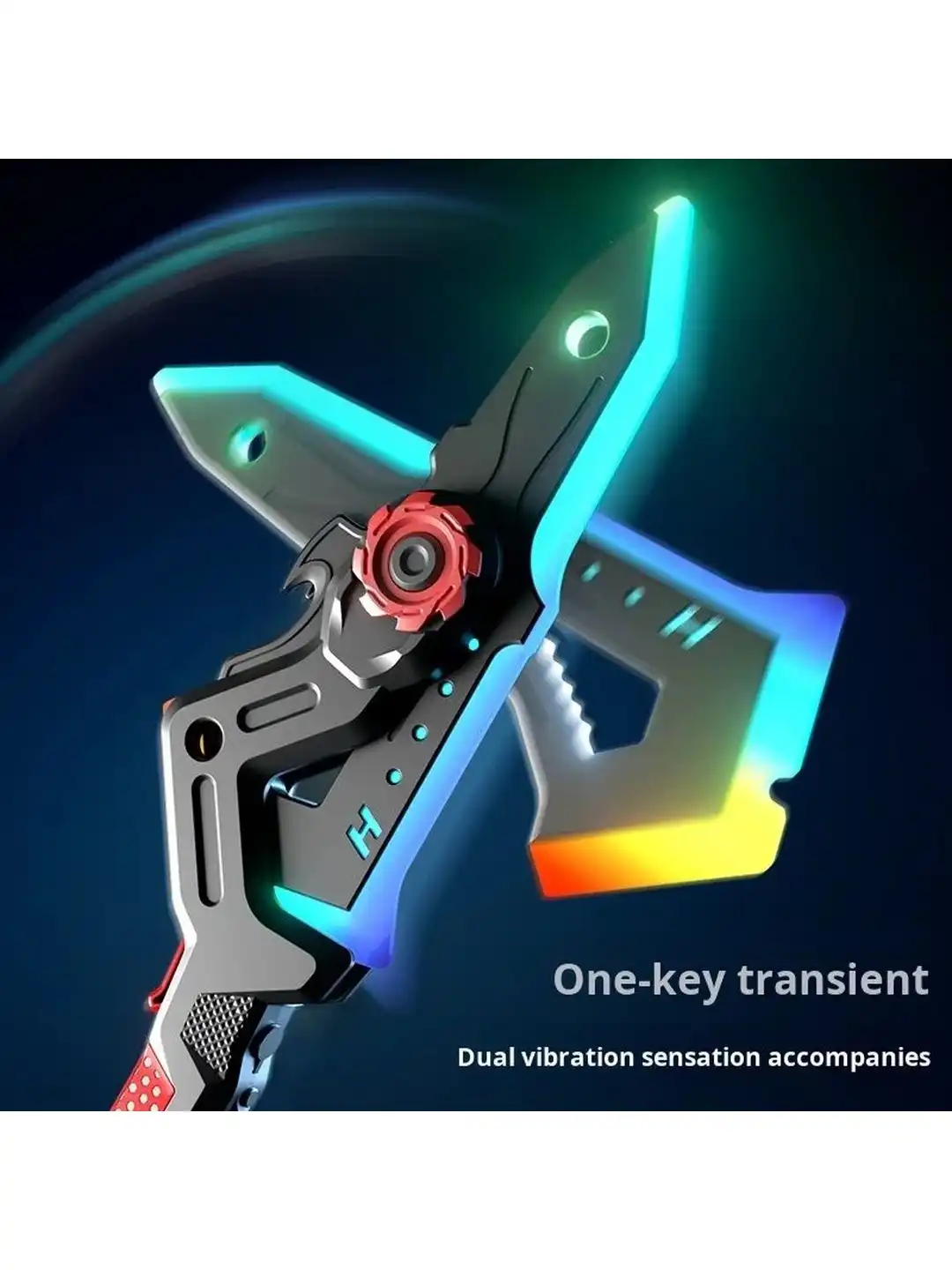 Buy ADKD Plastic Futuristic LED Light Battle Axe Toy - Action