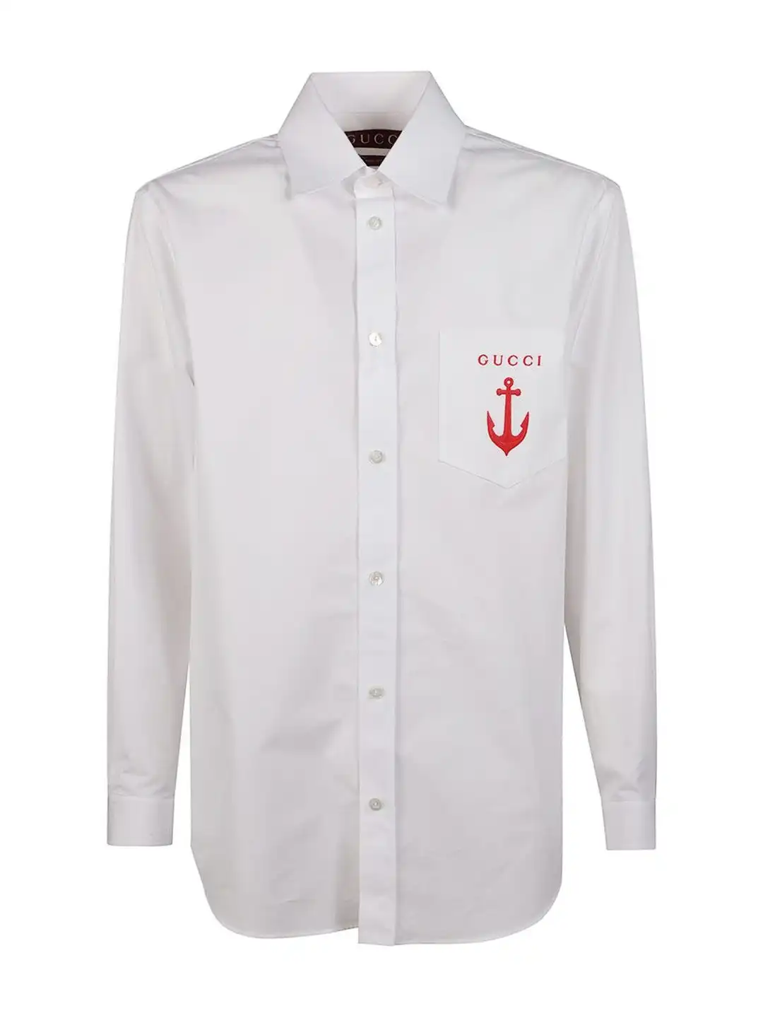 Buy Gucci White Poplin Shirt - Shirts for Men 41406887 | Myntra