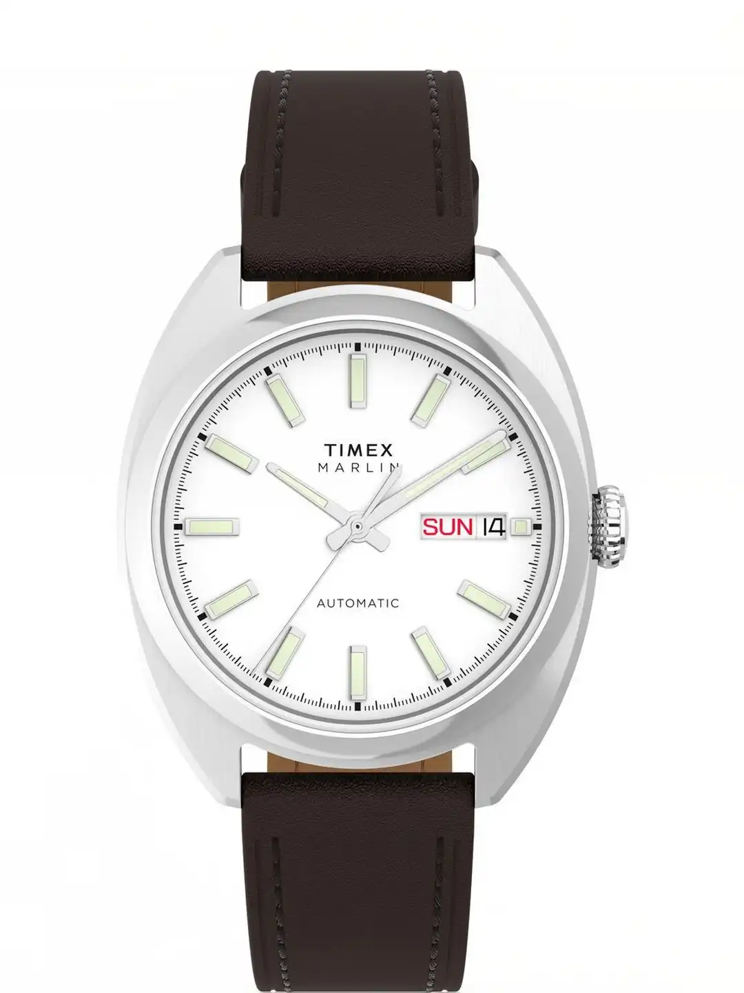 Buy Timex Men Dial & Leather Straps Analogue Date Aperture