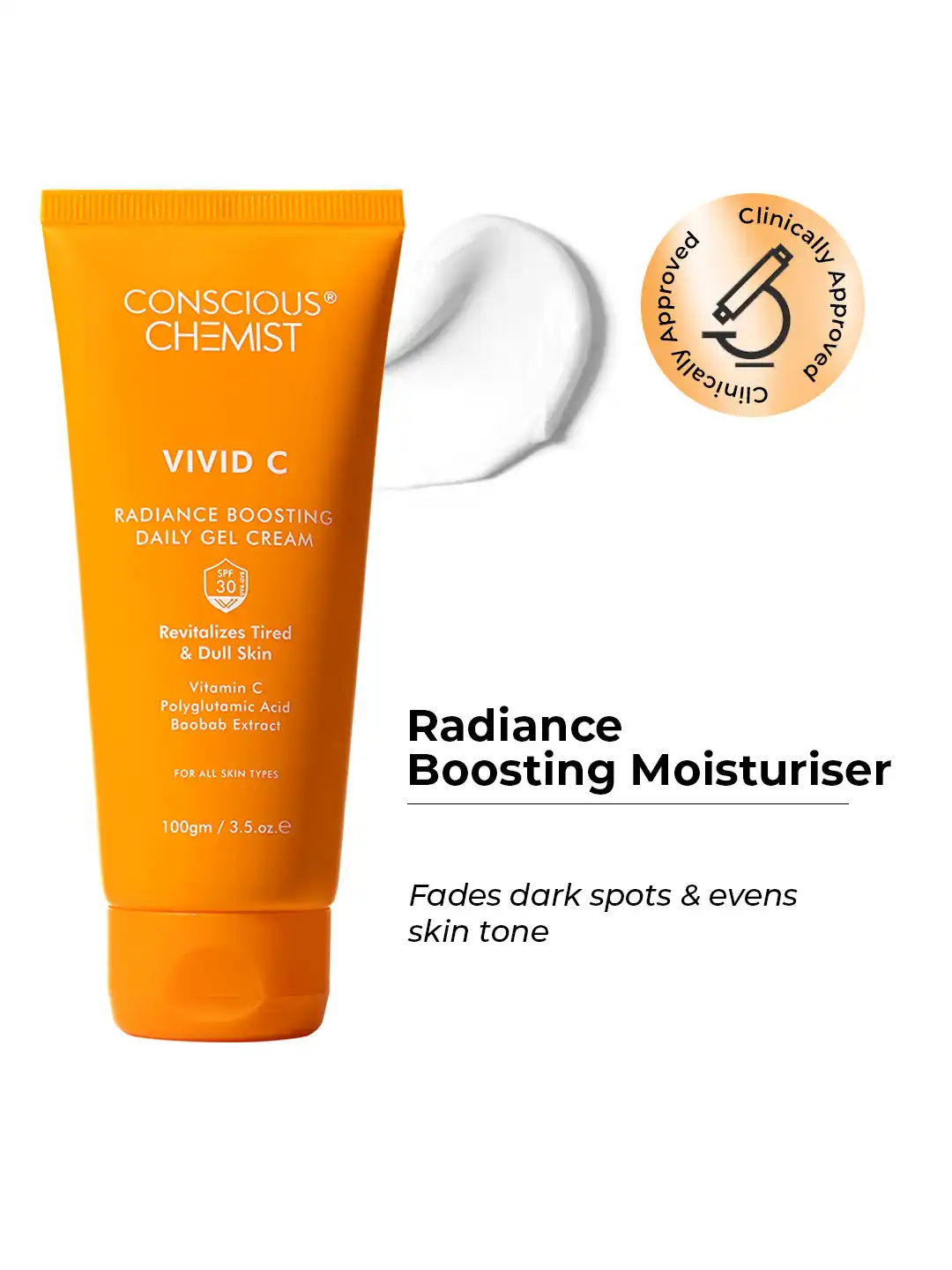 Buy Conscious Chemist Vitamin C Lightweight Gel Moisturiser with