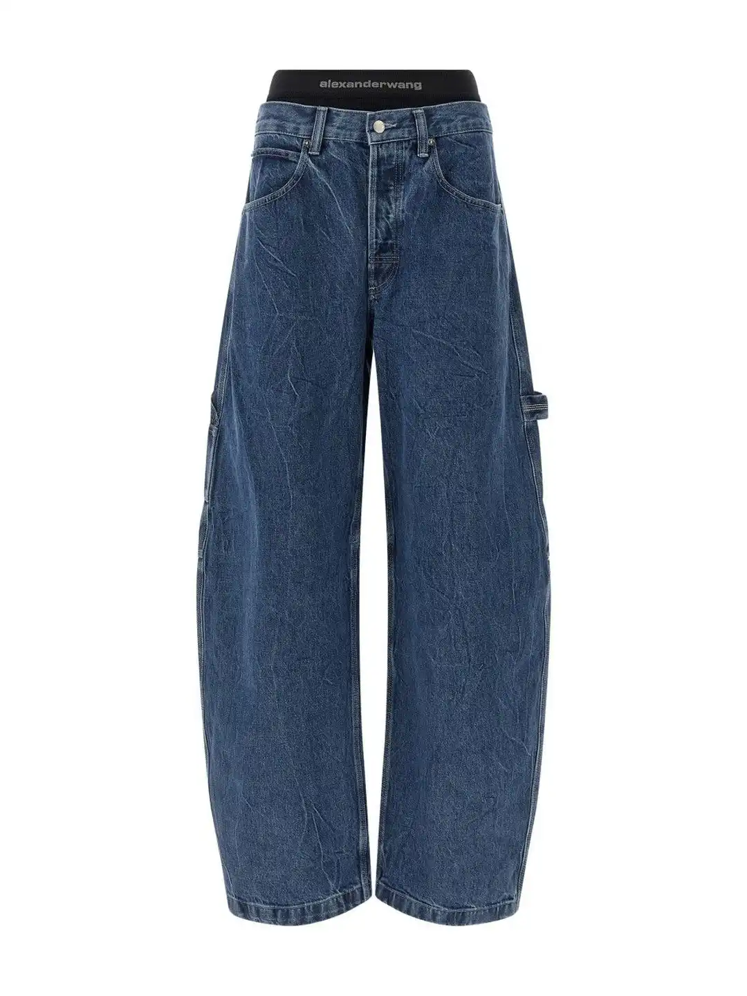 Buy Alexander Wang Blue Boxer Insert Jeans - Jeans for Women