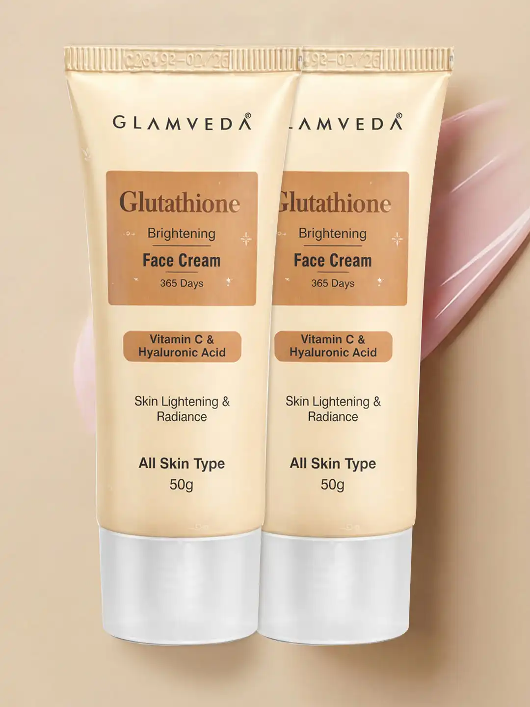 s-acetyl l-glutathione vs nac Glojin Brightening Duo: Glutathione Face Cream & Hand-Foot Repair – GLOJIN main image 1