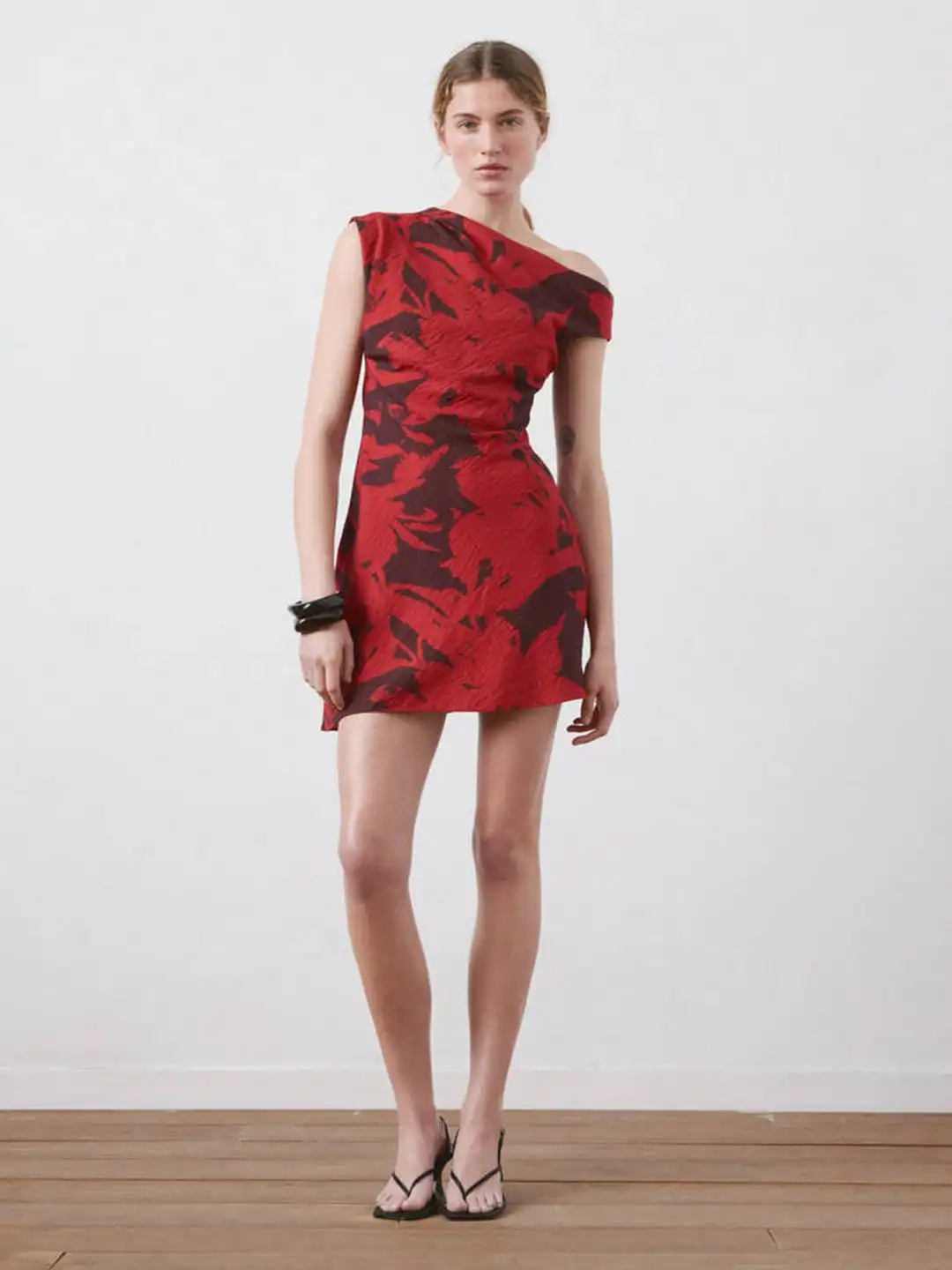 mango asymmetric dress Buy Floral Printed Neck Sheath Mini - Dresses for Women 40969253 shoulder design collection: SPRING SHOP 30 Summer 90s Outfits COLOR:Red