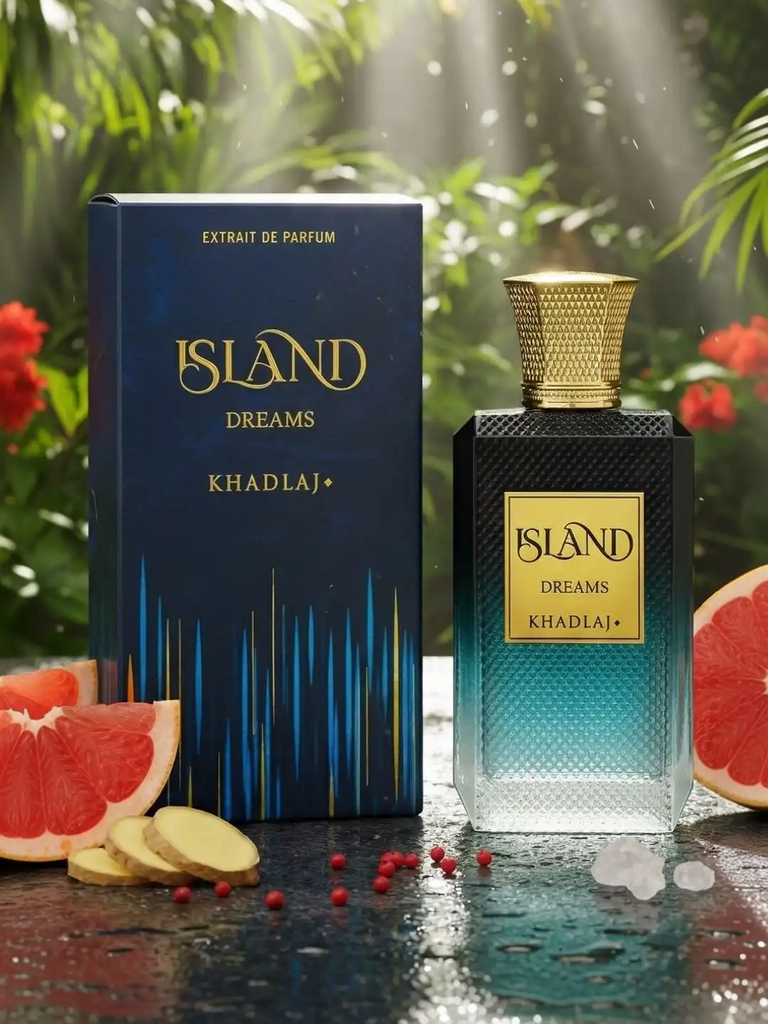 Buy Khadlaj Island Dreams Long-Lasting Eau De Perfume- 100 ml