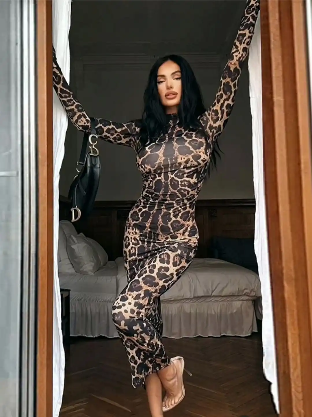 Buy JC Mode Animal Print Bodycon Midi Dress - Dresses for Women 41596012 | Myntra Buy JC Mode Animal Print Bodycon Midi Dress - Dresses for Women 41596012 | Myntra