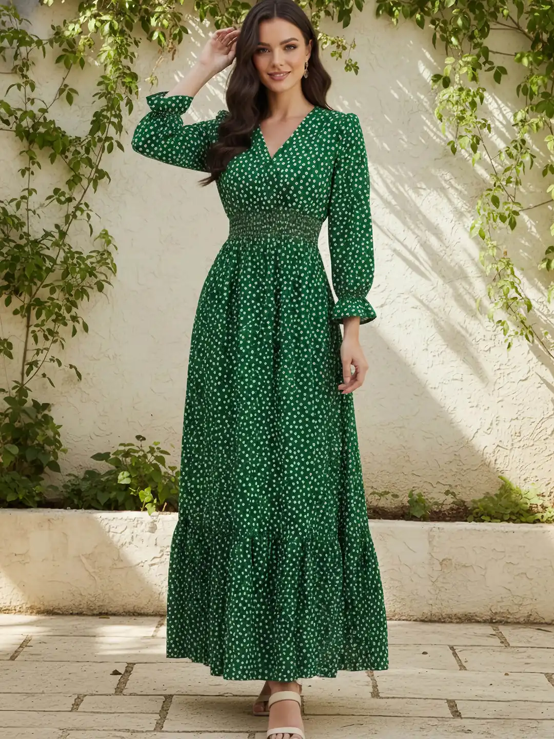 Buy Berrylush Floral Printed Puff Sleeve Maxi Dress - Dresses for Women 27068326 | Myntra Buy Berrylush Floral Printed Puff Sleeve Maxi Dress - Dresses for Women 27068326 | Myntra