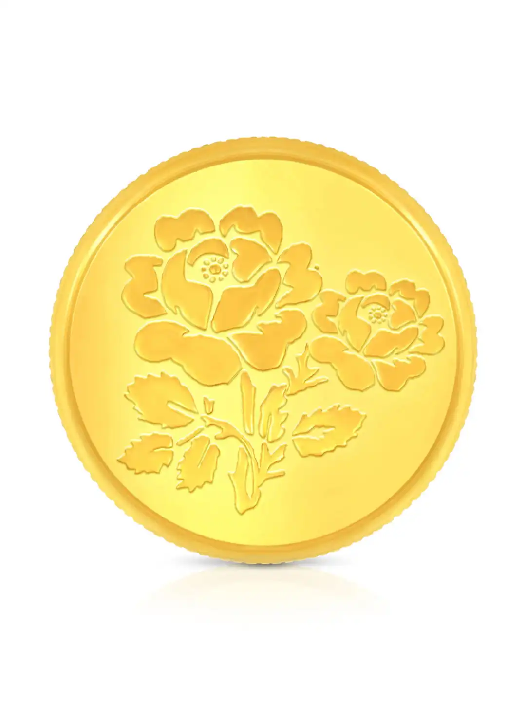 Buy BHIMA Lakshmi Flower 24KT Gold Coin-5gm - Gold Coin for Unisex