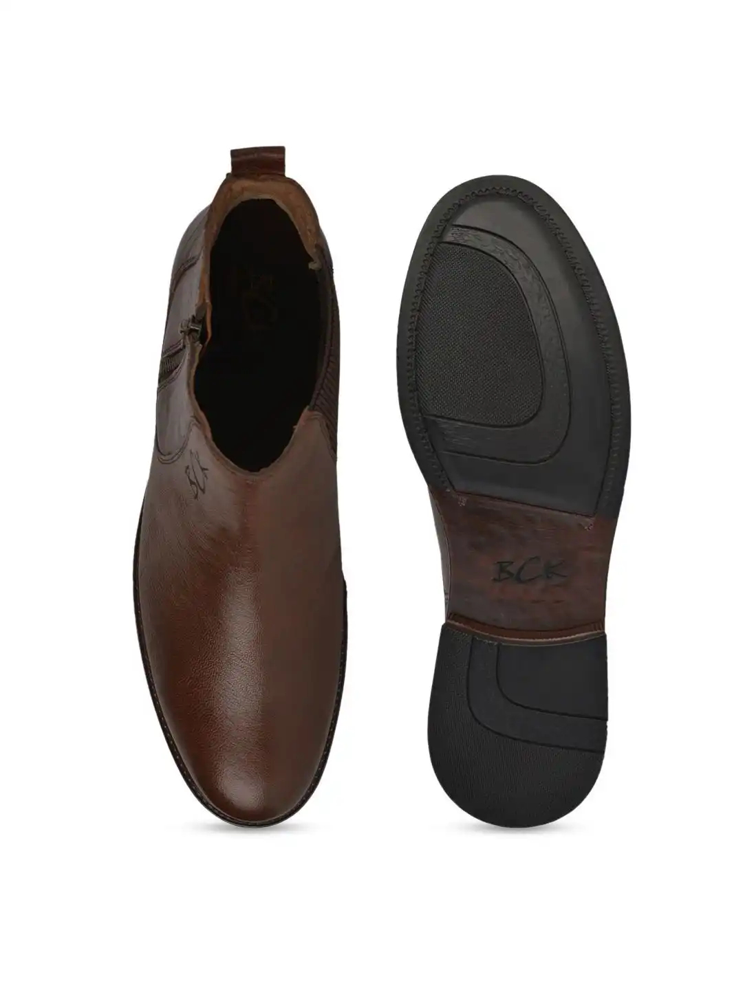 Buy Buckaroo Men Solid Leather Chelsea Boots - Boots for Men