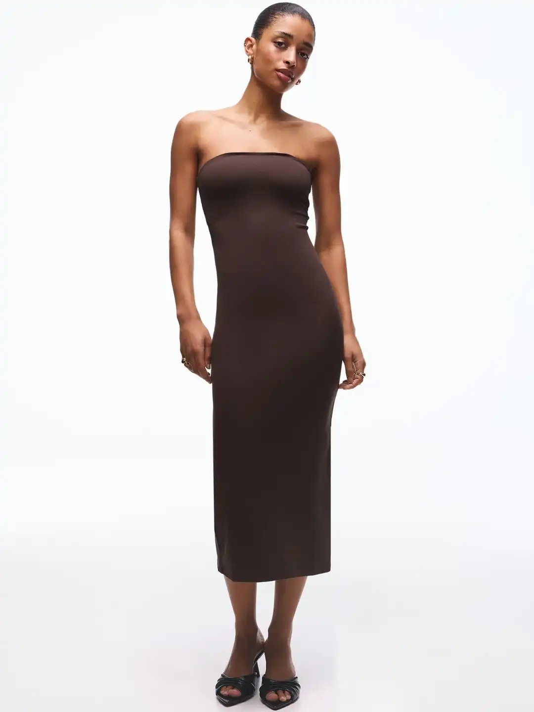 bershka knitted dress Stylish Summer Dress Collection at BERSHKA