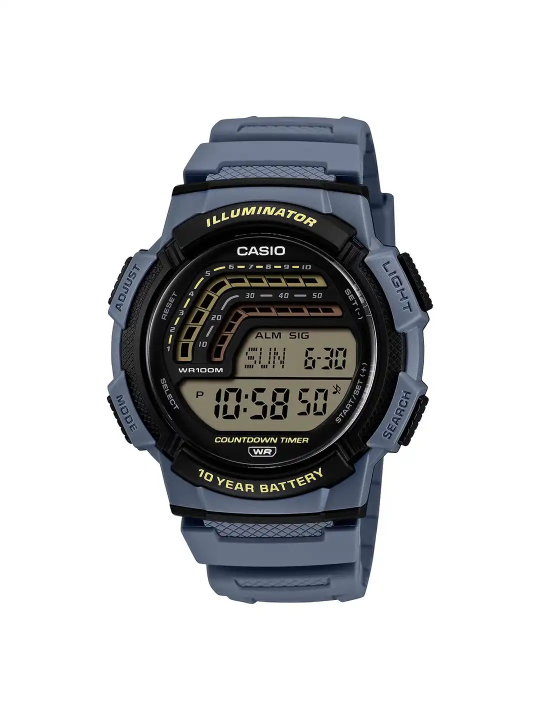 Buy CASIO Men Dial & Straps Digital Stopwatch Watch A2533