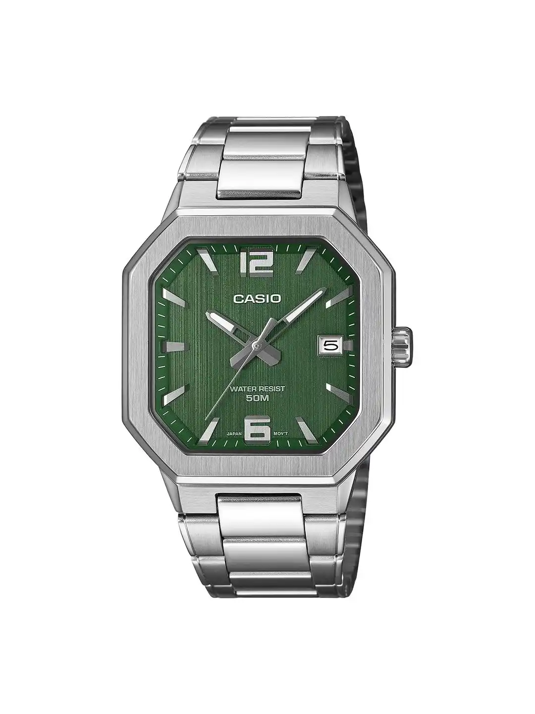 Buy CASIO Men Dial & Stainless Steel Bracelet Style Straps
