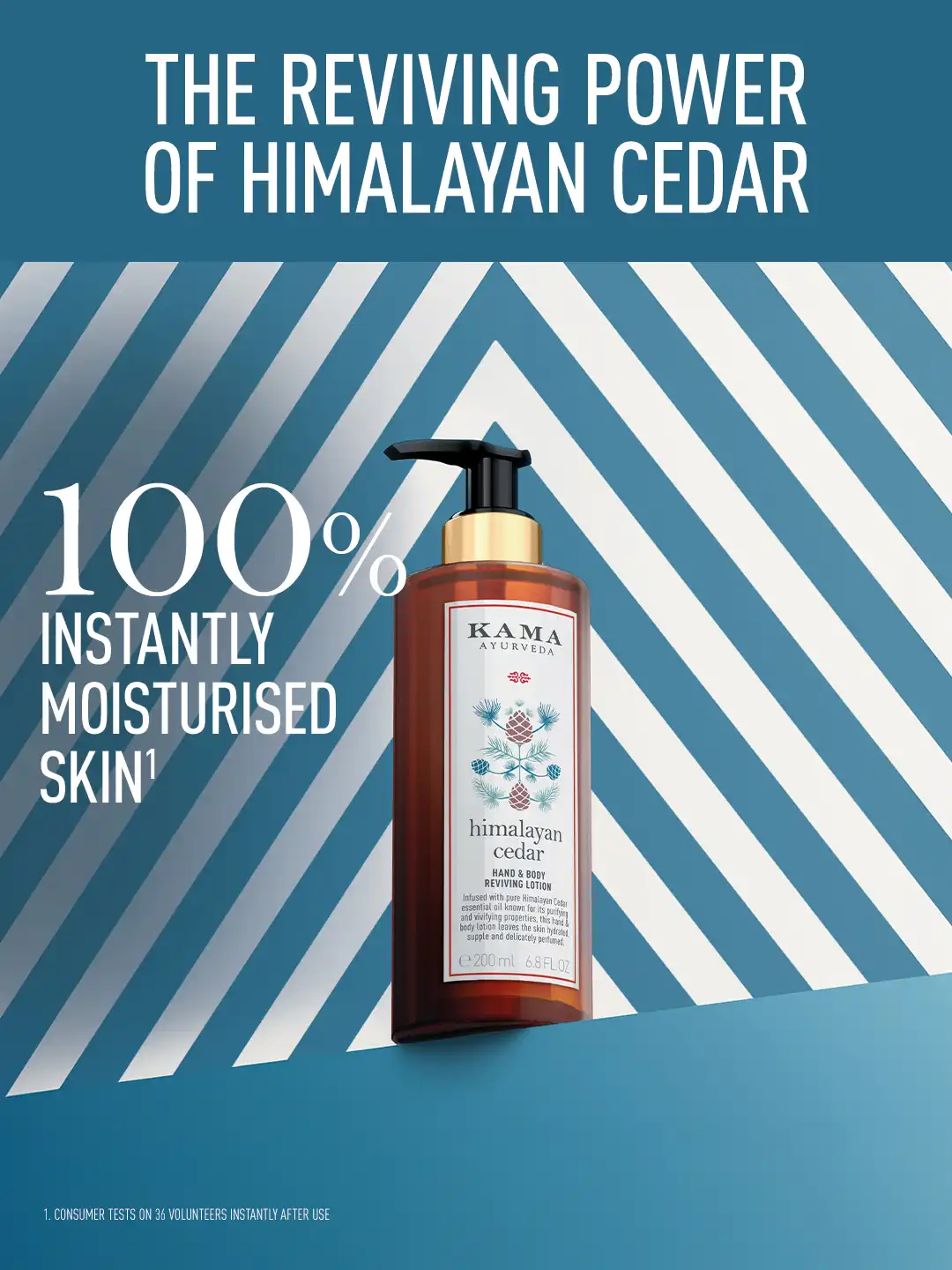 Buy KAMA AYURVEDA Himalayan Cedar Lightweight Hand & Body Reviving