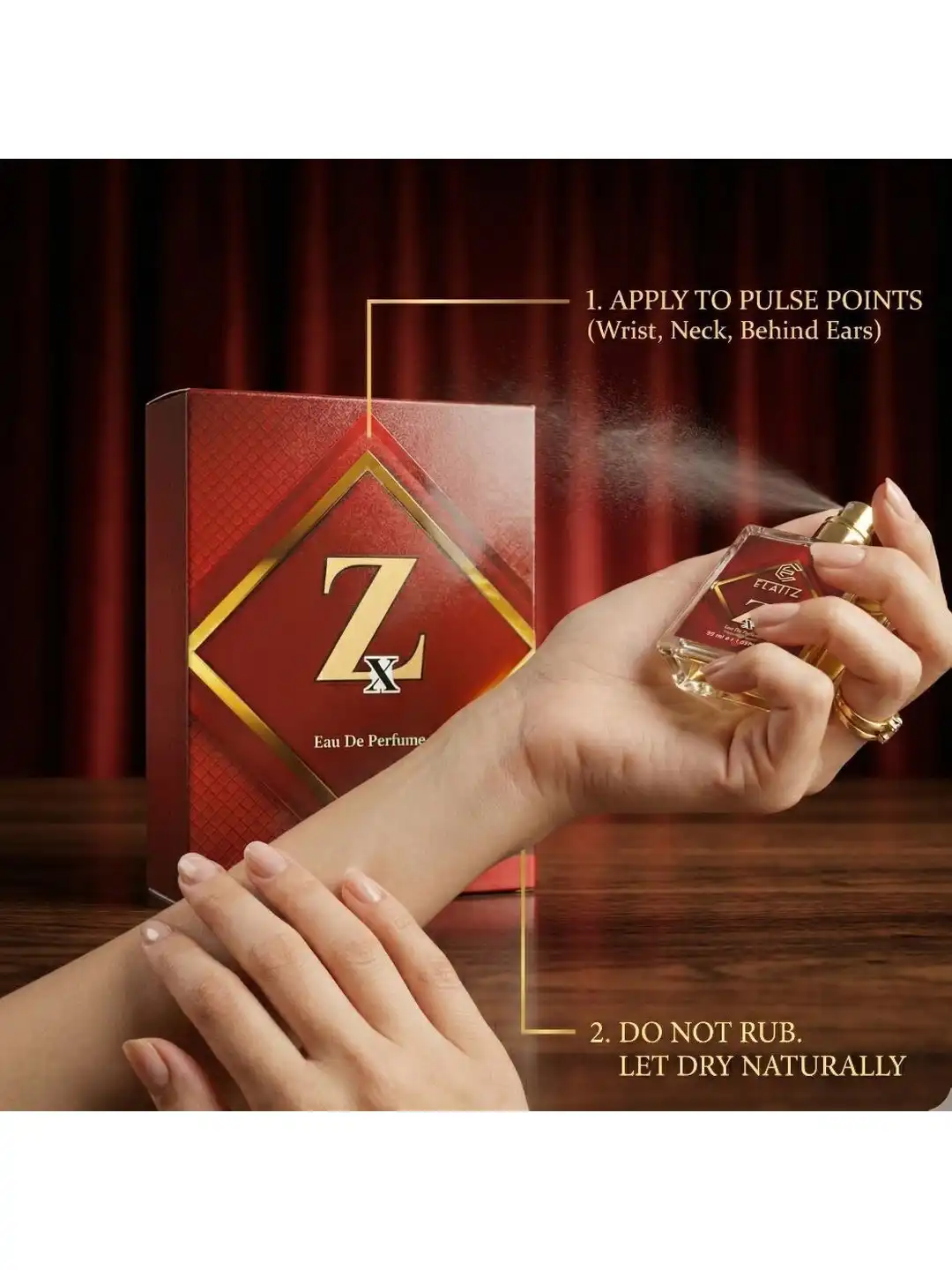 Buy ELATIZ Zx Long Lasting Eau De Perfume- 55 ml - Perfume for