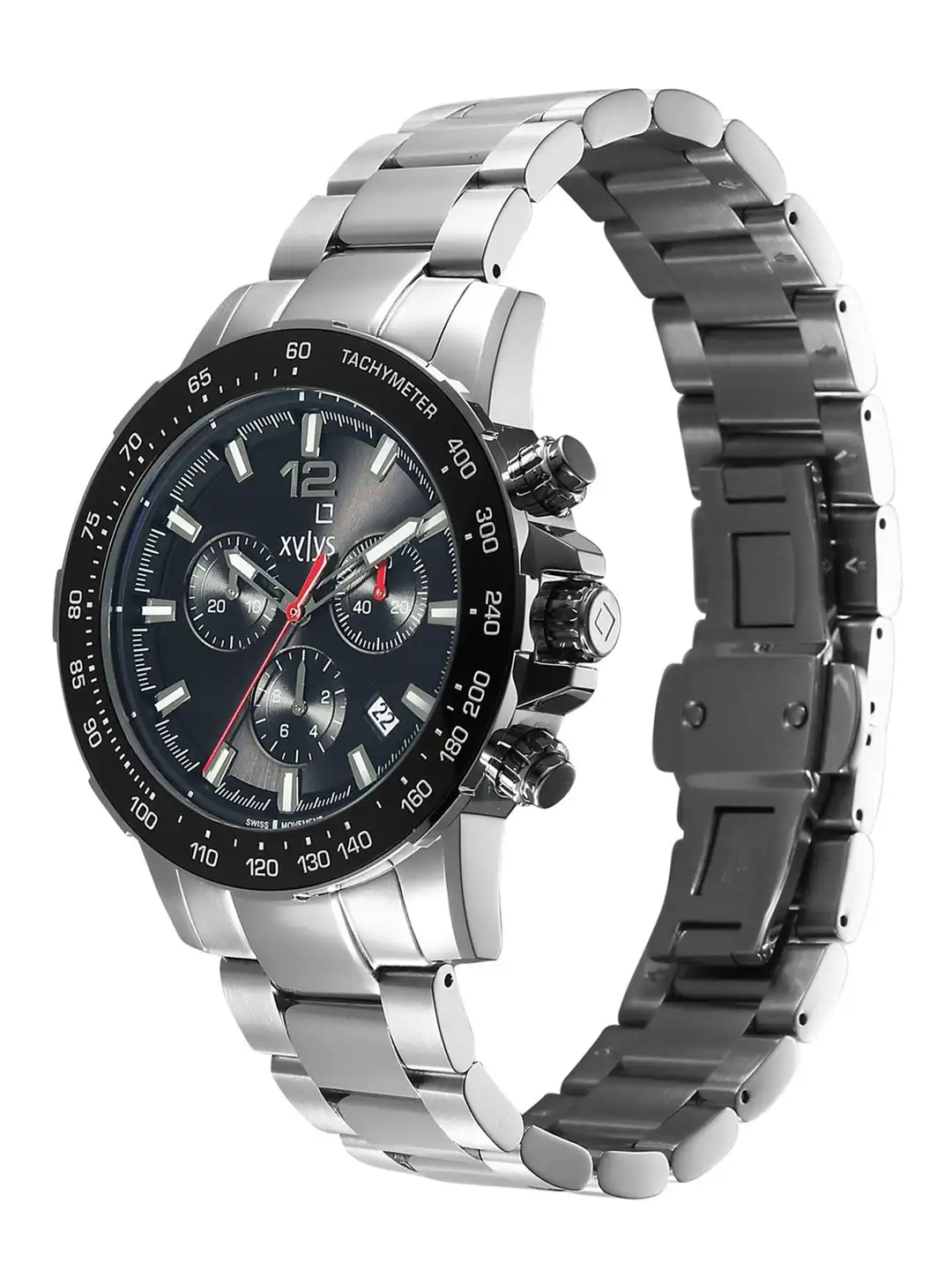 Buy Xylys Men Lightning With Chronograph Black Dial Watch