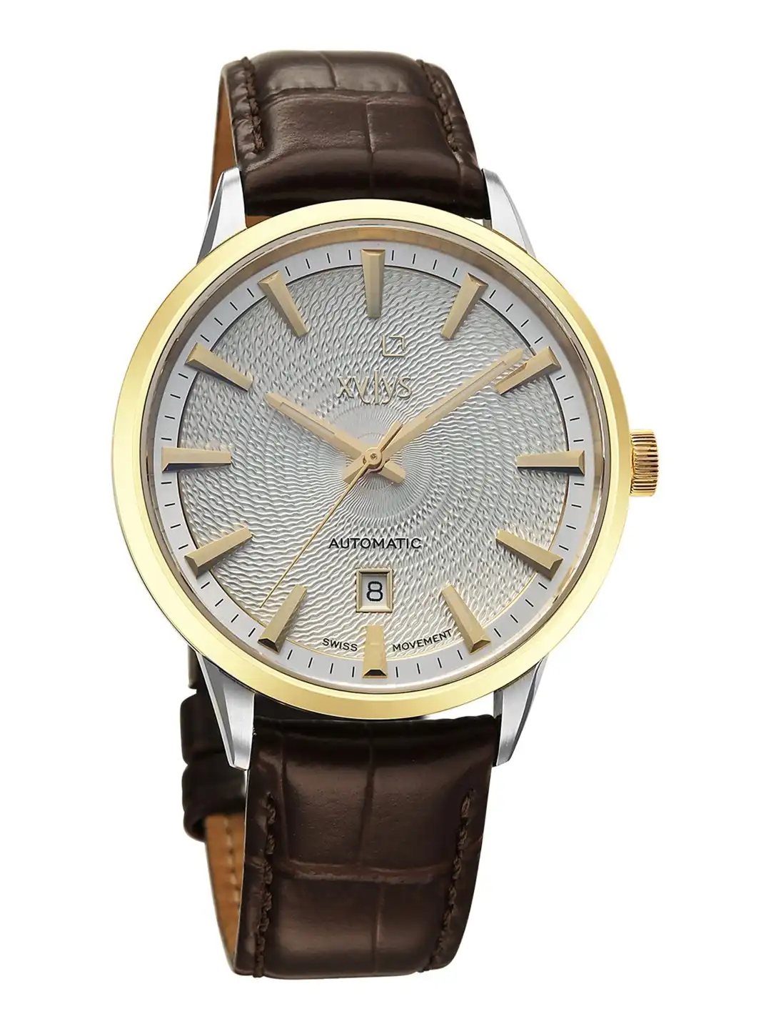 Buy Xylys Men Waltz-G With Analog with Date Silver Dial Watch
