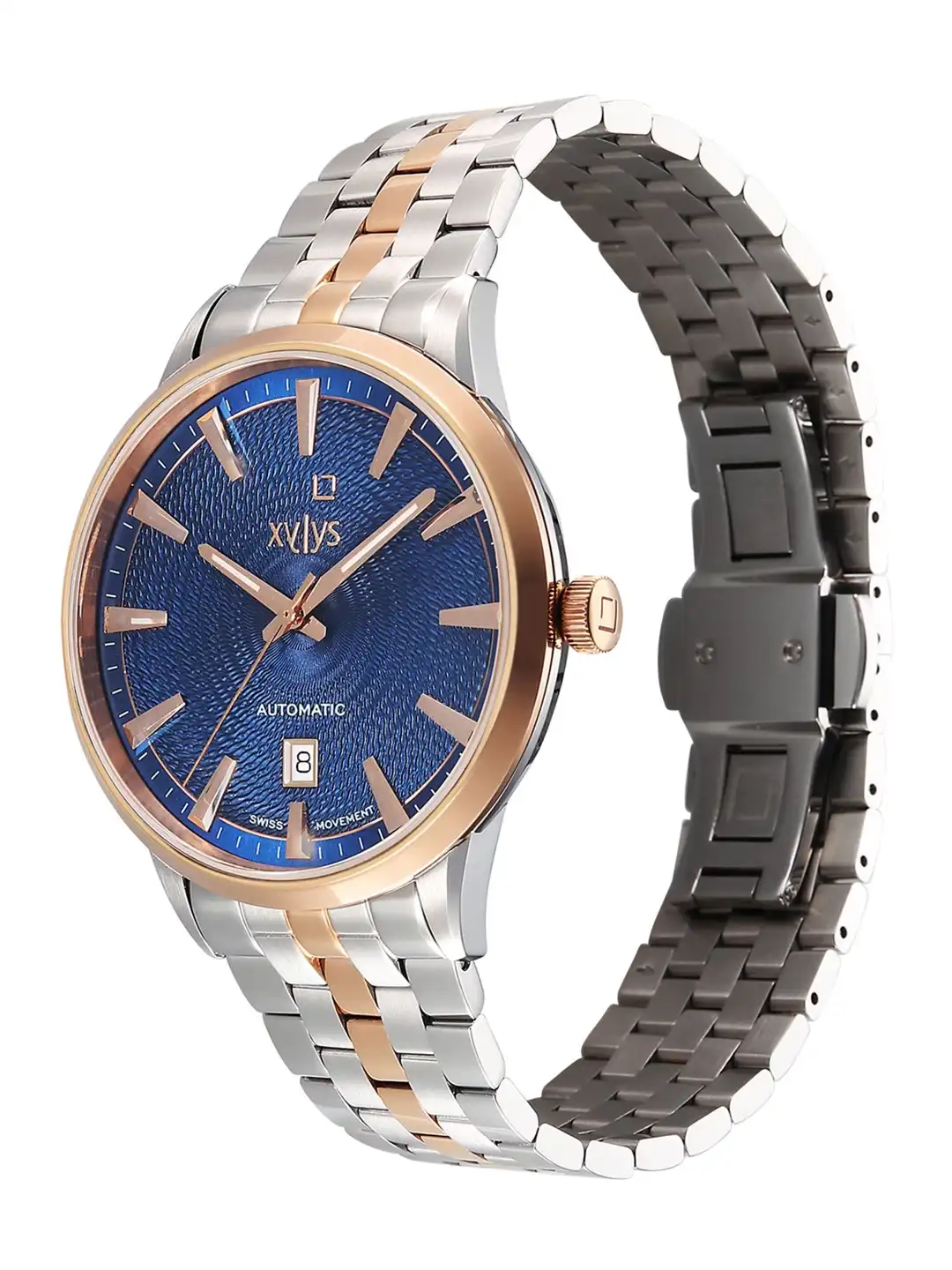 Buy Xylys Men Waltz-G With Analog with Date Blue Dial Watch