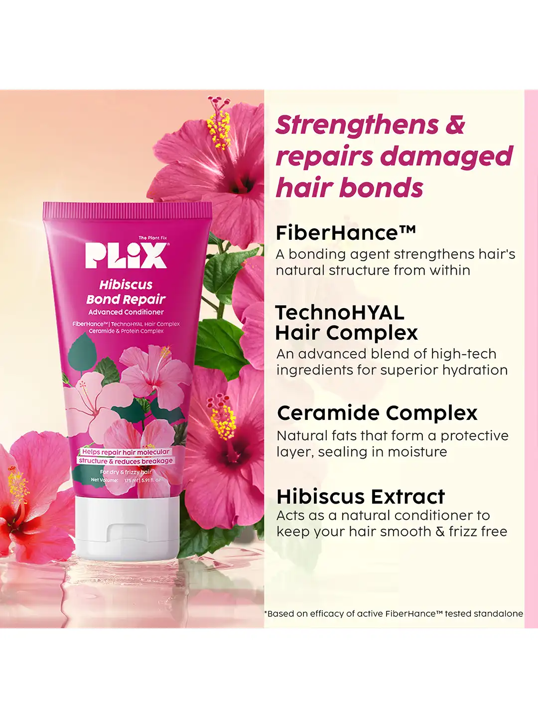 Buy PLIX THE PLANT FIX Hibiscus Bond Repair Conditioner For