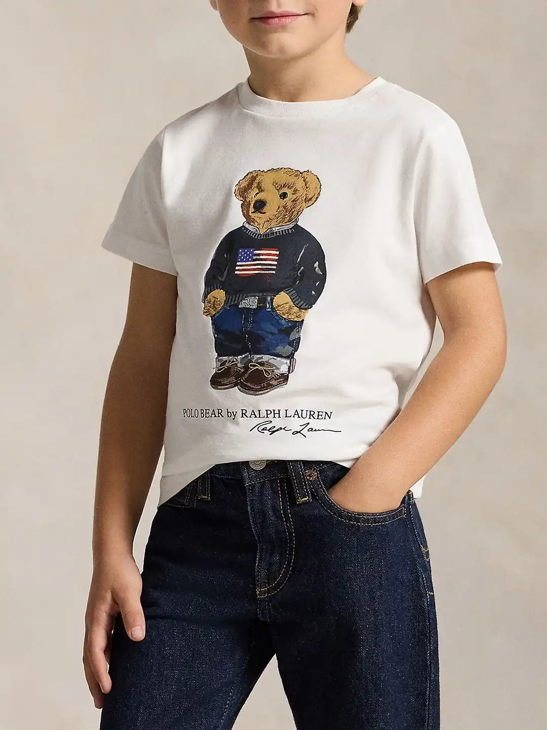 Lauren Polo Tee Shirt Teddy Bear Buy Polo Ralph Lauren Boys Polo Bear Print Cotton T-shirt Tshirts For  Boys 39899525 Myntra