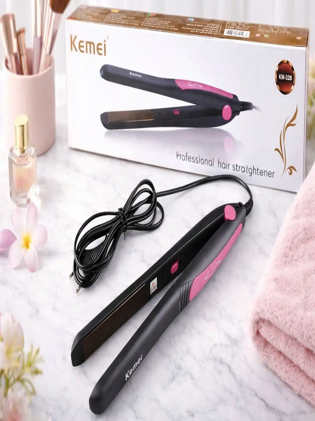 Buy KEMEI KM-328 Hair Straightener - Straighteners for Unisex