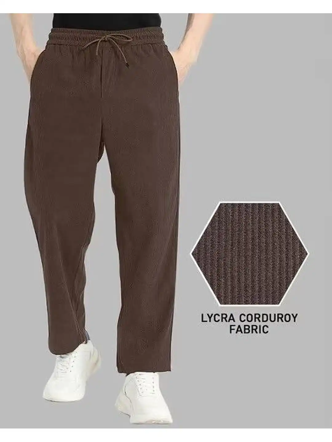 Buy SZN Men Easy Wash Trousers - Trousers for Men 39907140 | Myntra