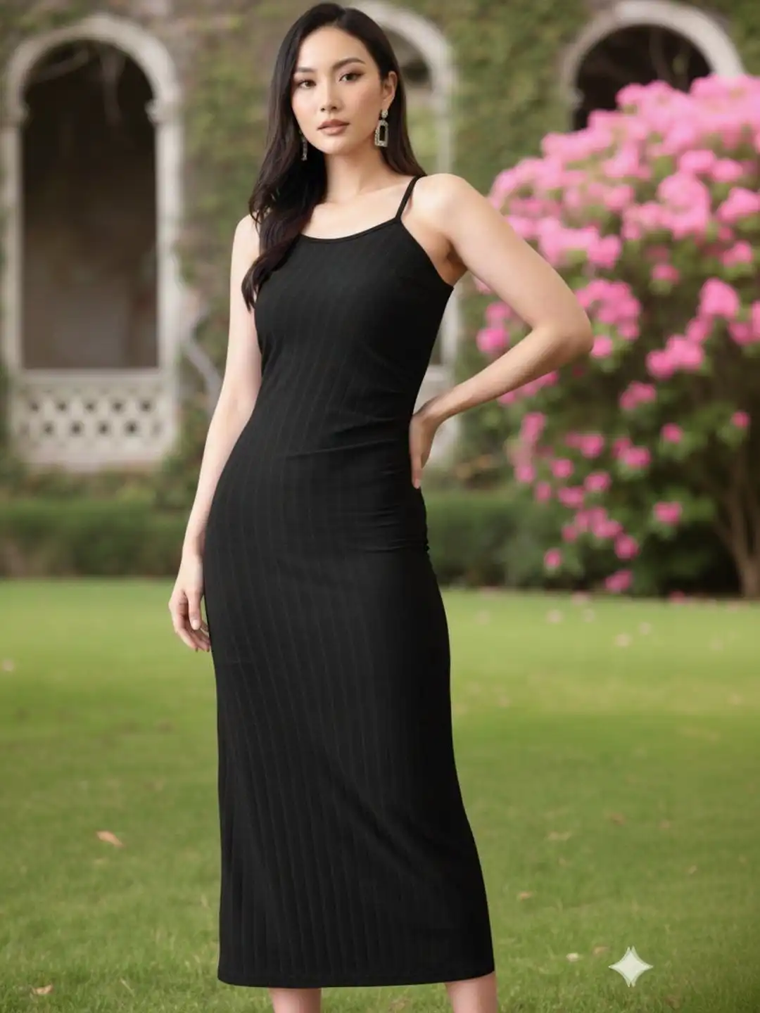 basic bae washed black ribbed bodycon midi dress Buy BAESD - Dresses for Women 39931692 Low Iron If Needed 24-03-2026 TUES DROP SHEIN Tall Women's Elegant size:6 - 8 Y