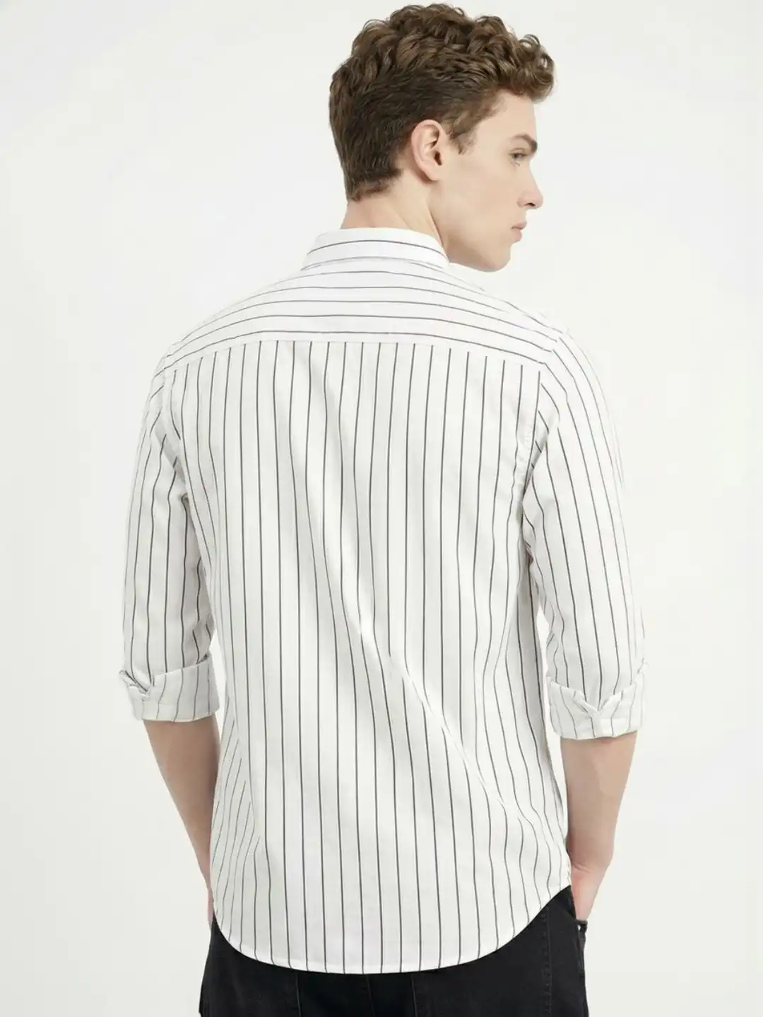 Buy SZN Men Striped Casual Shirt - Shirts for Men 39107204 | Myntra