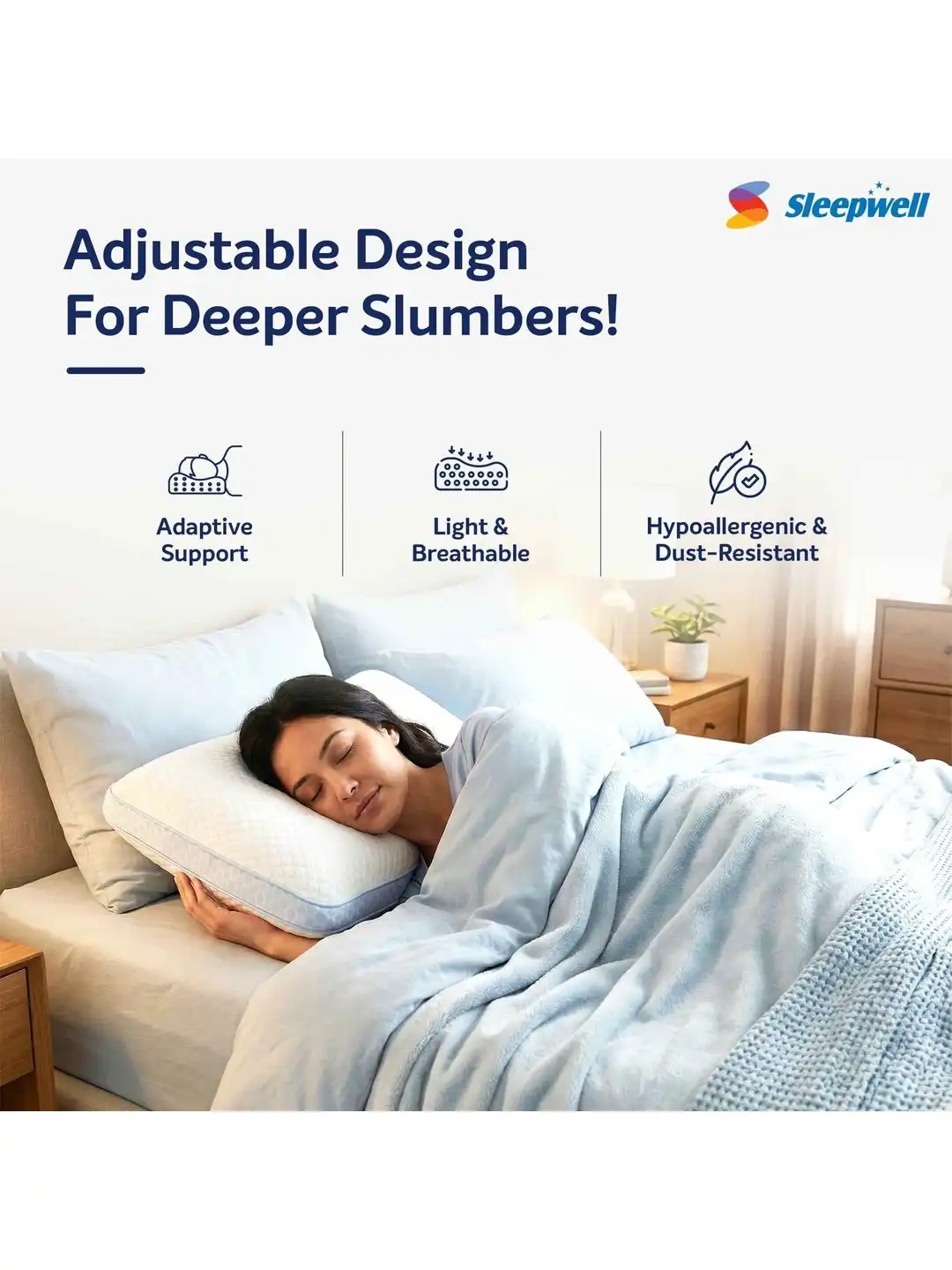 Buy Sleepwell Pro Nexa Light & Everyday Neck Support Curved Shape