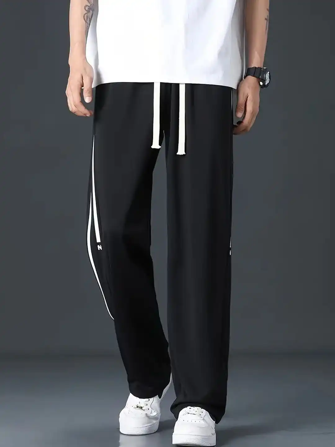 Buy R.Code by The Roadster Life Co. Men Mid-Rise Track Pants