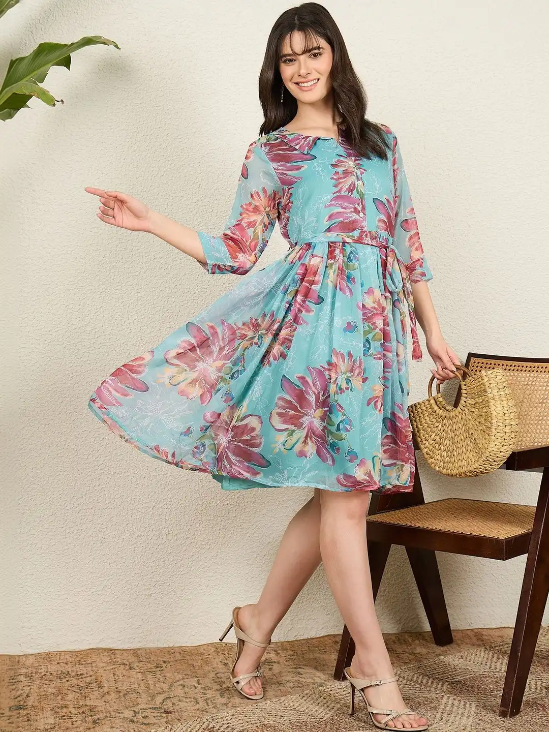 plus size knee length cocktail dresses Women Plus Size Short Sleeve Bridal Shower Wedding Cocktail Dress –  JeHouze.US main image 0