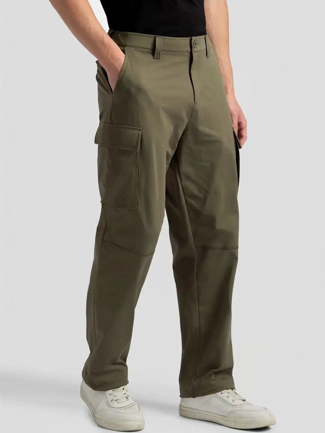 Buy Jockey Groove Microfiber Fabric Utility Pants with Cargo