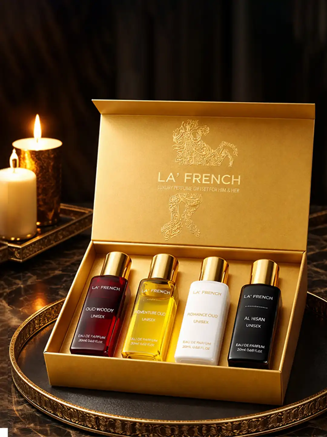 Buy La French Oud Perfume Gift Set - Adventure Oud, Al Hisan