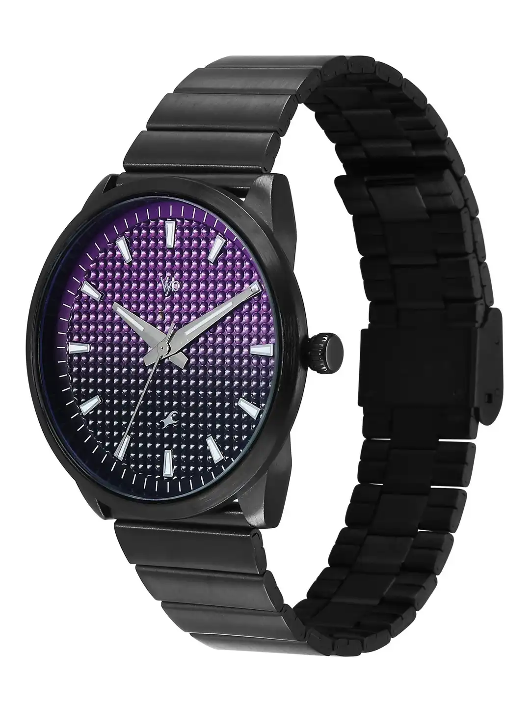 Buy Fastrack Men Vyb Arcane Quartz Analog Purple+Black Dial Watch