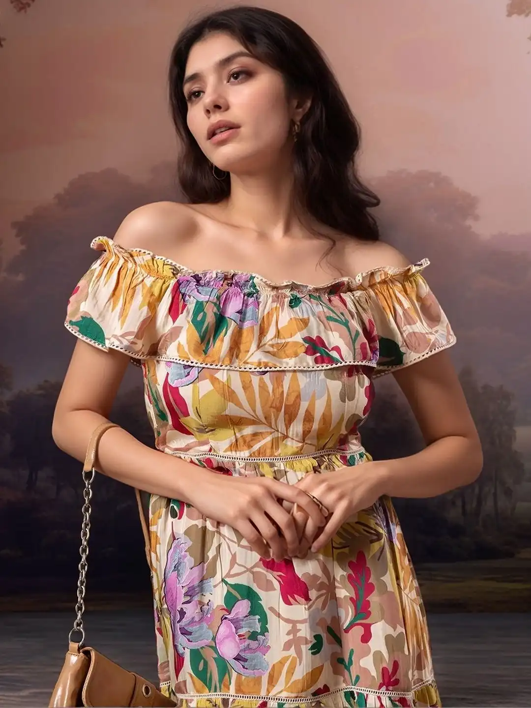 off shoulder dress myntra Off The Shoulder