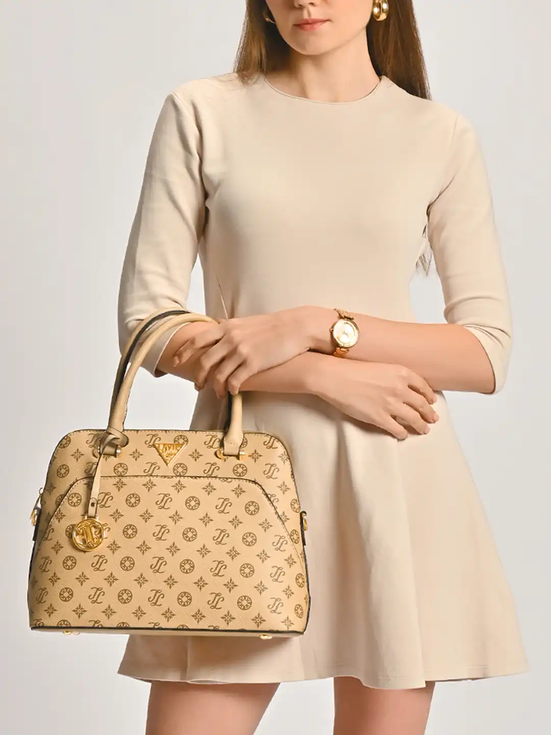 Buy Lavie Signature Women's Mono Ozerk Medium Satchel Handbag