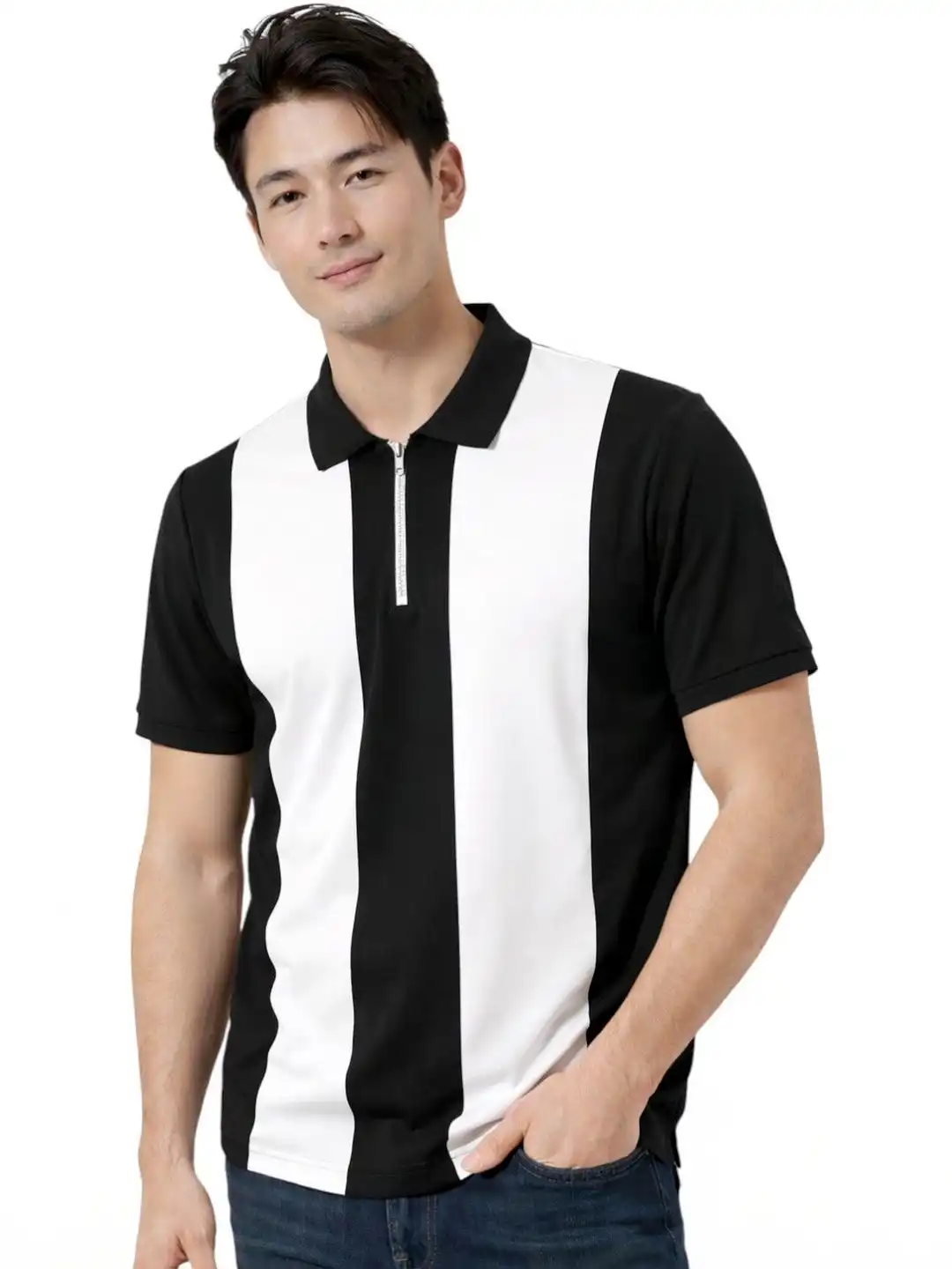 Buy FAOES Men Karim Benzema Polo Collar T-shirt - Tshirts for Men