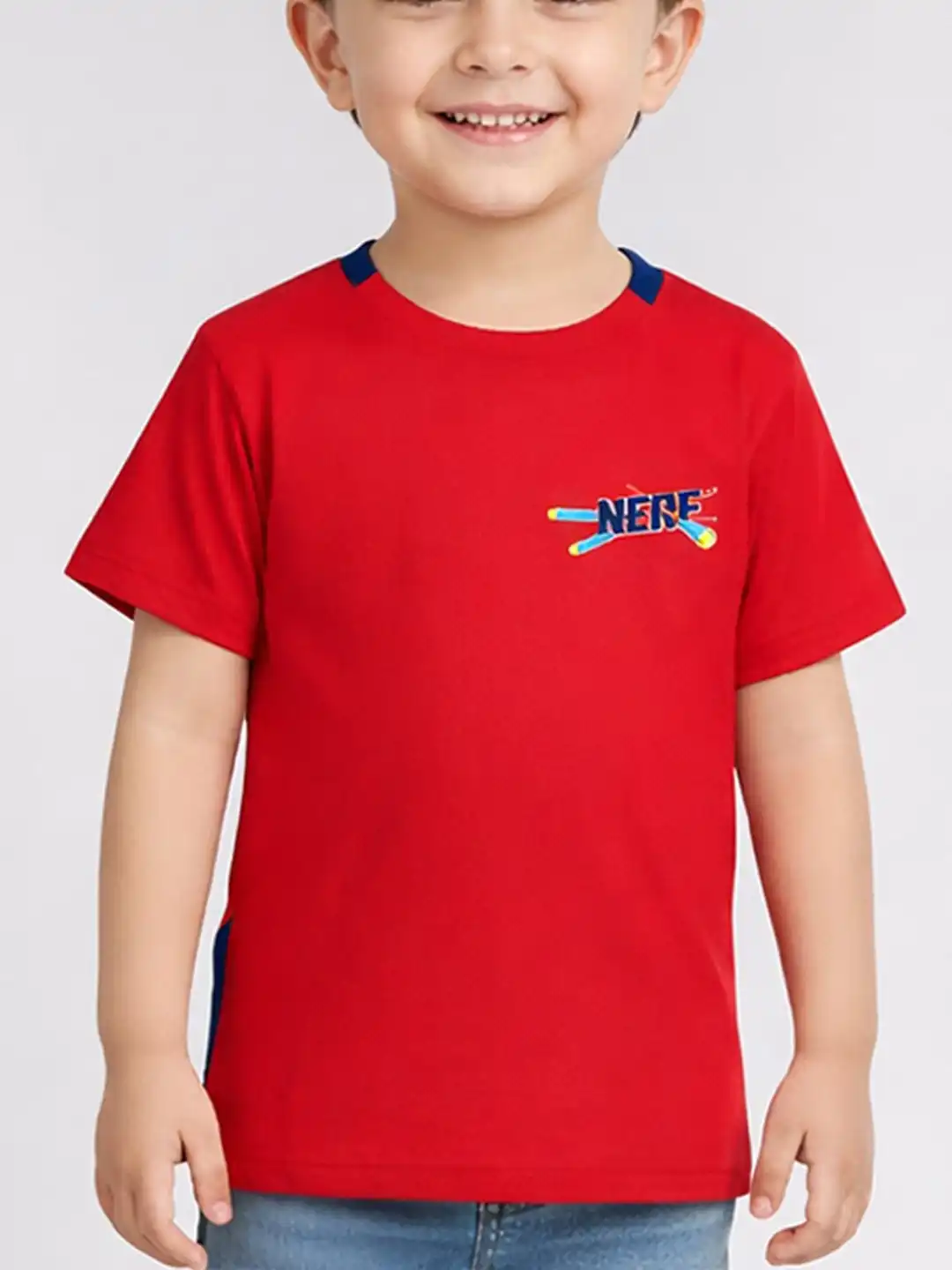Buy YK X Wildwoods Boys Graphic Printed Round Neck T- shirt