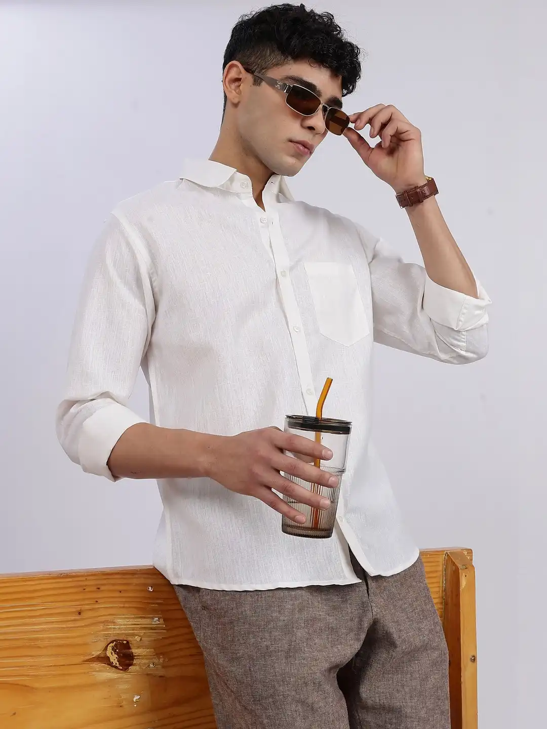 Buy RETROWAVE Men Premium Casual Shirt - Shirts for Men 39211484