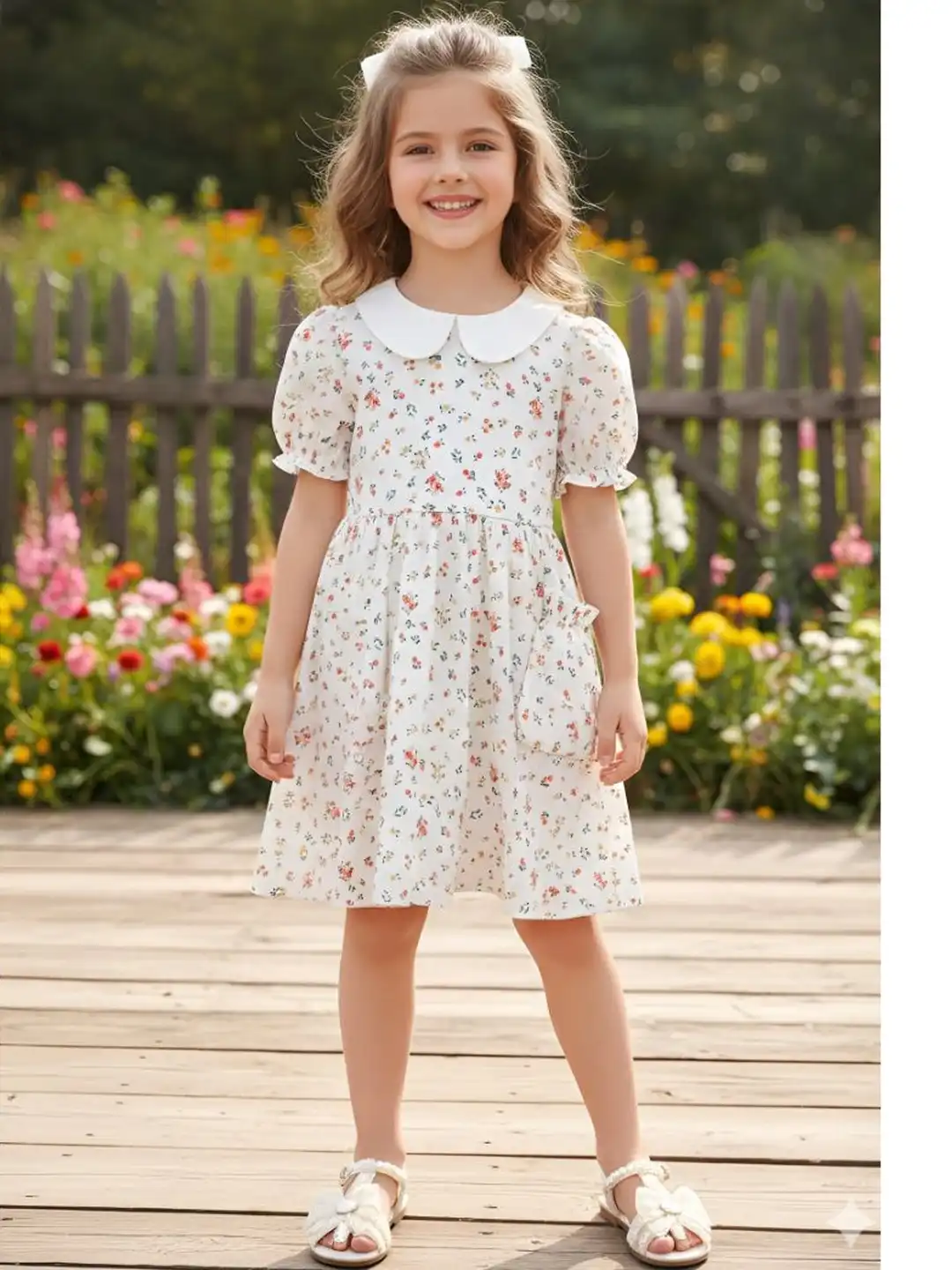 Buy BAESD Floral Print Peter Pan Collar Fit & Flare Dress - Dresses for Girls 39255641 | Myntra Buy BAESD Floral Print Peter Pan Collar Fit & Flare Dress - Dresses for Girls 39255641 | Myntra