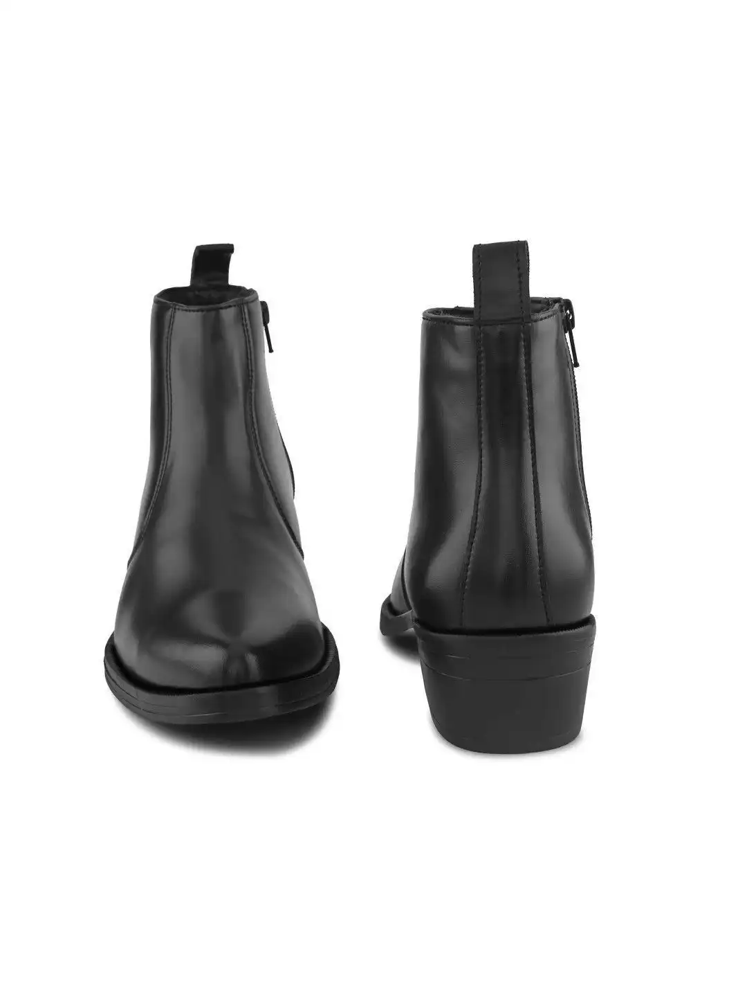 Buy The Roadster Lifestyle Co. Men Pointed Toe Zip Chelsea Boots