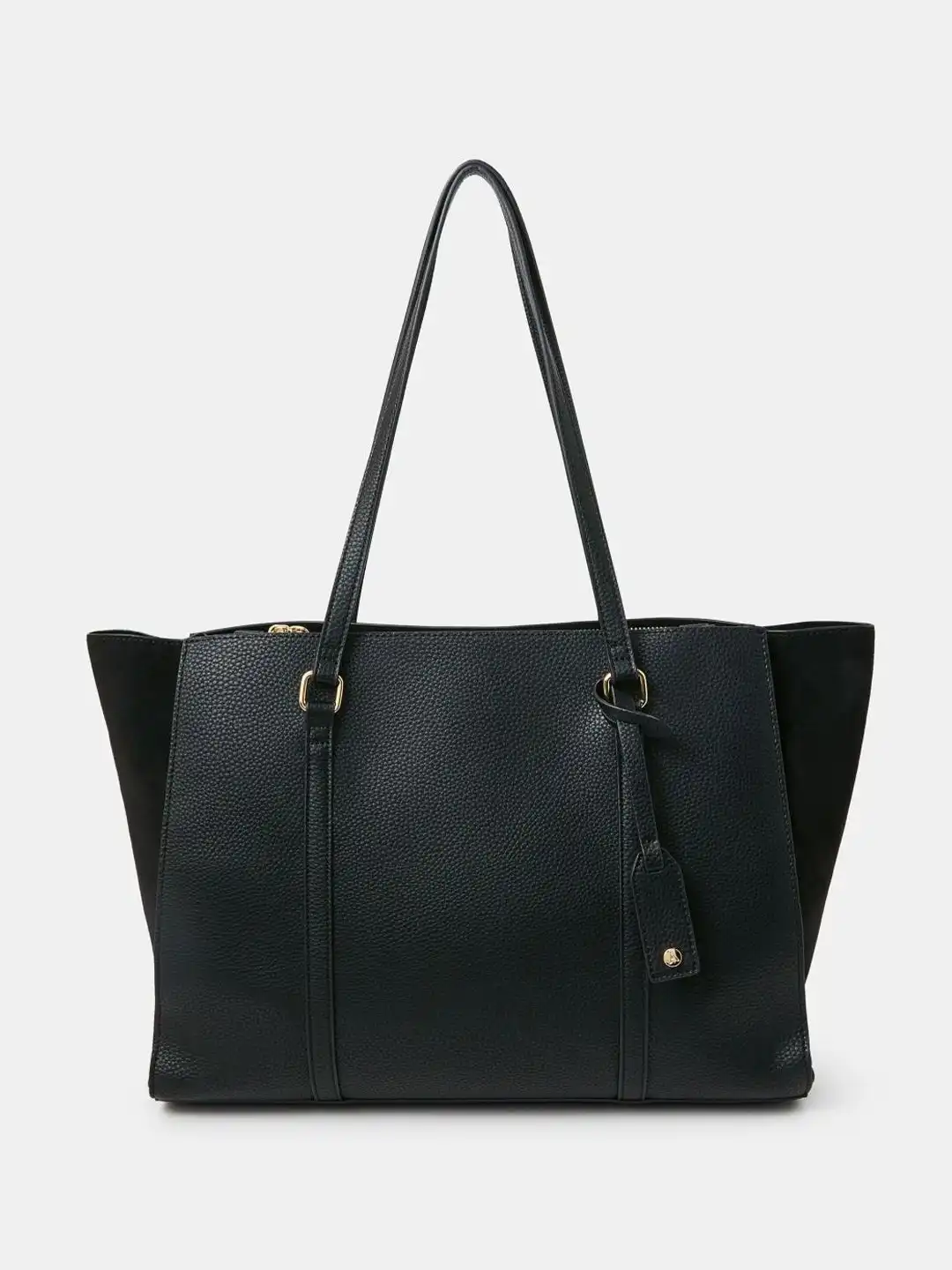 Buy Accessorize London Women's Double Zip Faux Leather Tote Bag