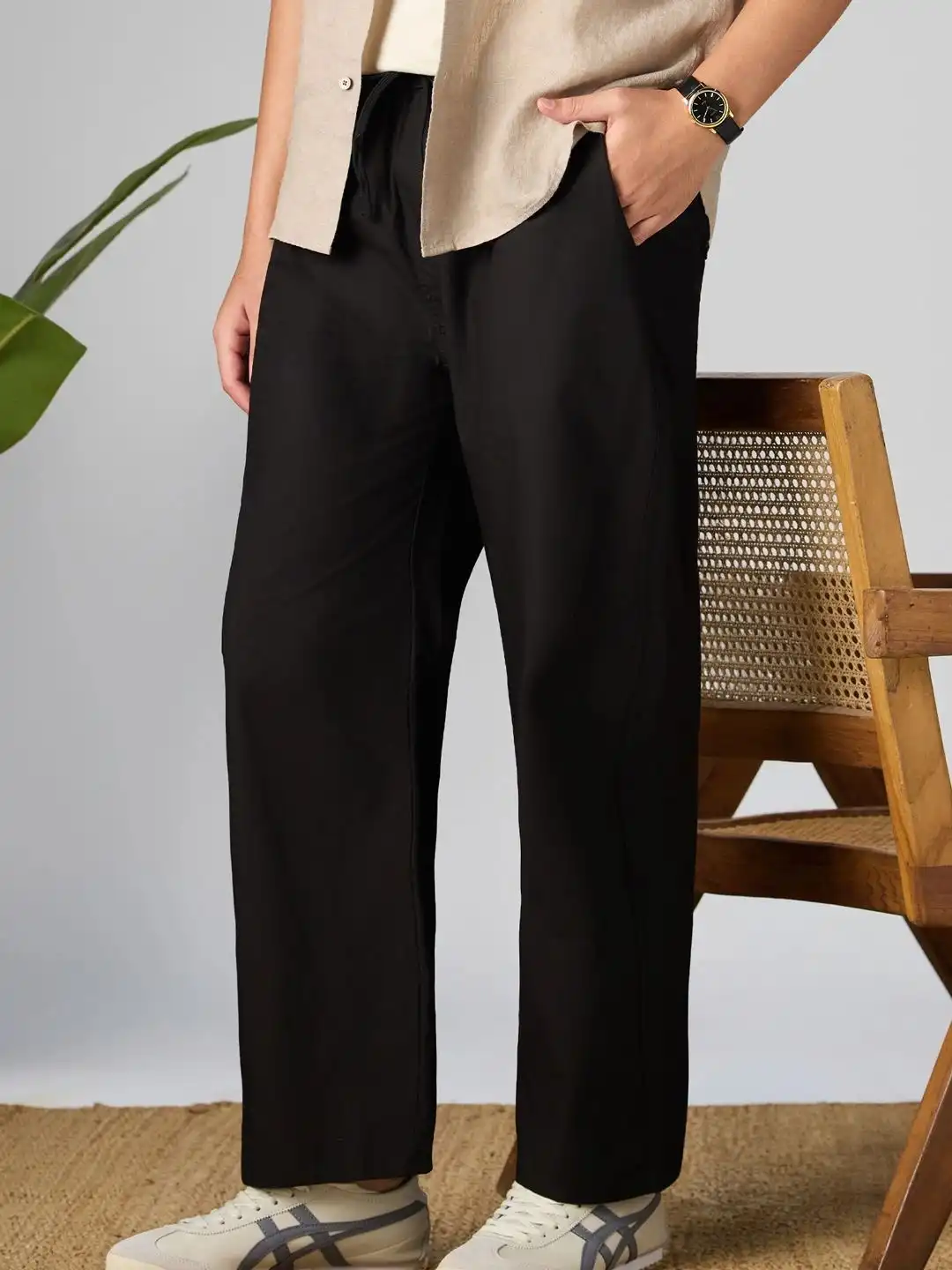 パンツ GEN Buy XYXX Zen Men Cotton Solid Relaxed Pant - Lounge Pants for Men