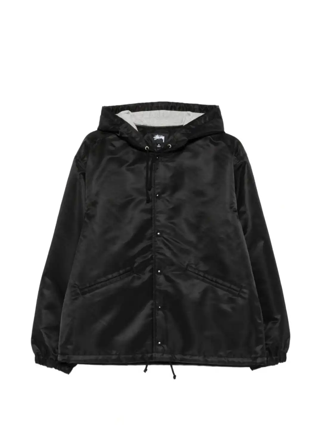 stussy×tilt field tech jacket Buy Stussy Black Relaxed Hood Jacket - Jackets for Men 43925667